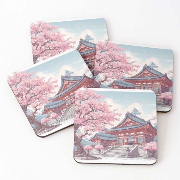 Item preview, ancient japanese temples designed and sold by Jikni.