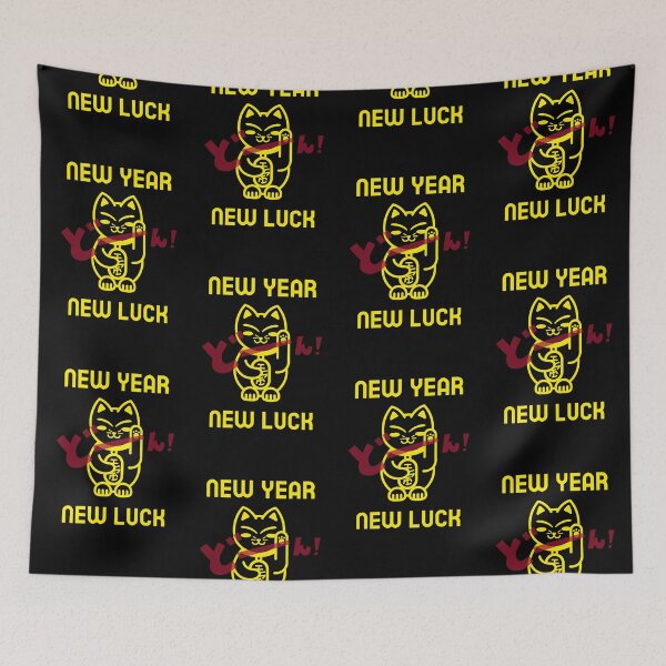 Item preview, New Year New Luck. Chinese Fortune Cat designed and sold by Rebel-Design.