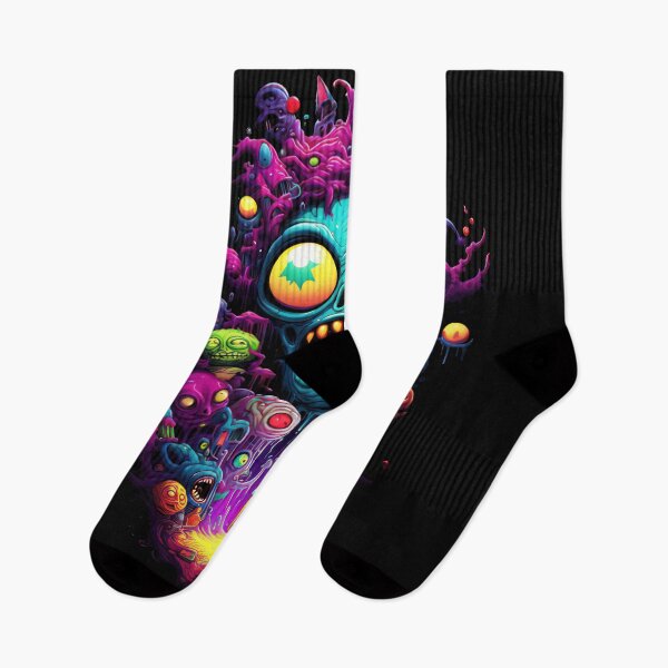 Item preview, Zombie Puppet Bad Trip, Crazy Creature Designs, Acid Morty, Psychedelic Fashion, Acid Hungry Puppet, Trippy Styles, Funny Monster designed and sold by psytrancedesign.