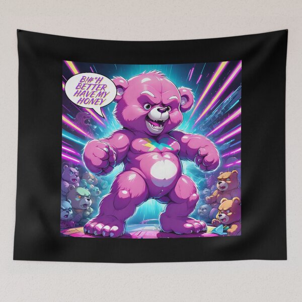 Item preview, Cute Angry Bears "B!#*H Better Have My Honey" designed and sold by NeutrinoJem.