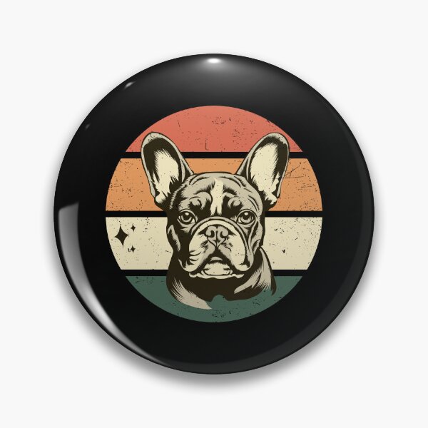Item preview, Retro Style French Bulldog Design designed and sold by Hansani Nuwanmini Jayawickrama.