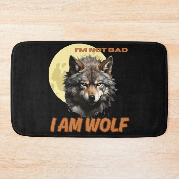Item preview, i'm not bad i am a wolf designed and sold by aledfychan.