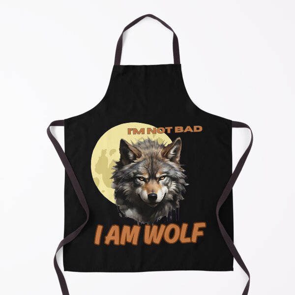 Item preview, i'm not bad i am a wolf designed and sold by aledfychan.