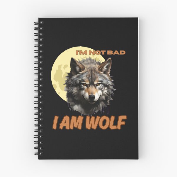 Item preview, i'm not bad i am a wolf designed and sold by BandM Jos-Wilias.