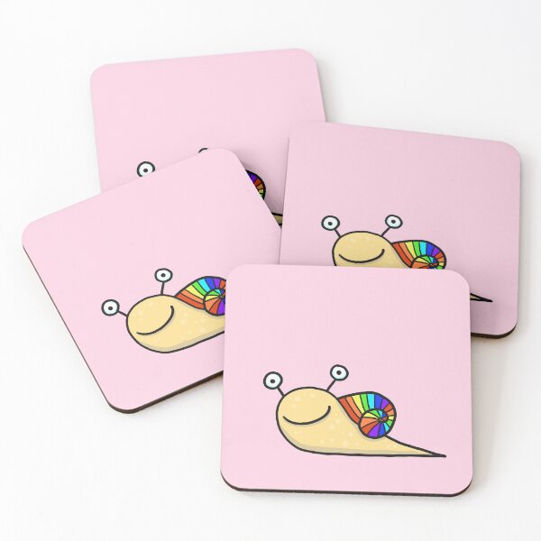 Item preview, Rainbow snail designed and sold by ThomaeArt.