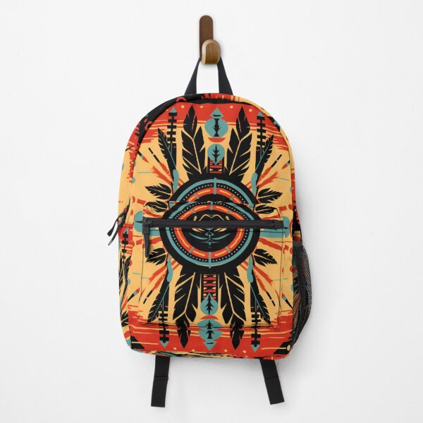 Item preview, colorful Comanche Indian tribal pattern designed and sold by dcrc.