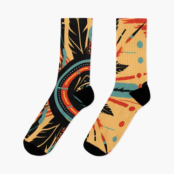 Item preview, colorful Comanche Indian tribal pattern designed and sold by dcrc.