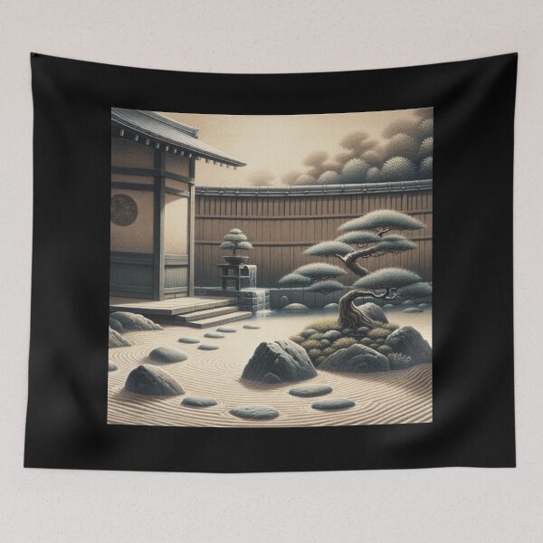 Item preview, Zen Garden Serenity designed and sold by BestArtByArvind.