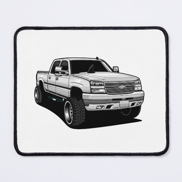 Item preview, 2004 Chevrolet Silverado 1500 White designed and sold by vektoranda.