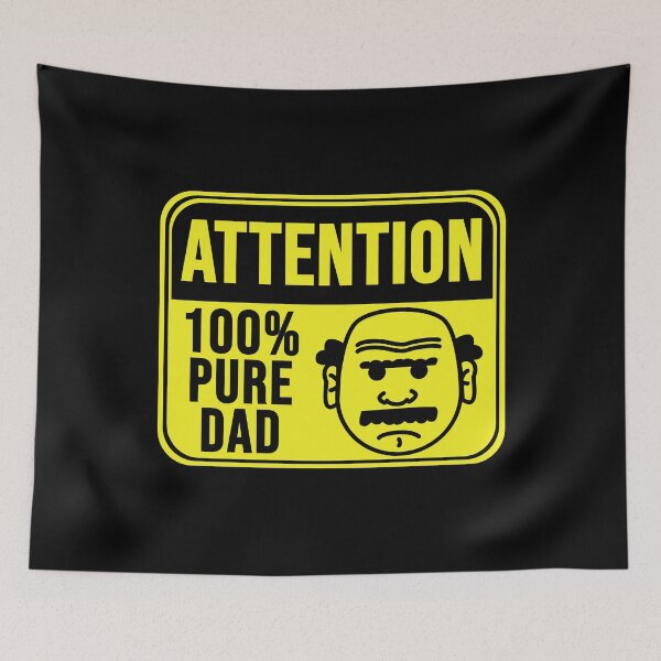 Item preview, 100% Pure Dad designed and sold by MarkMySign.