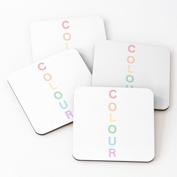 Item preview, Colour words multi coloured  designed and sold by GingaDesigns.