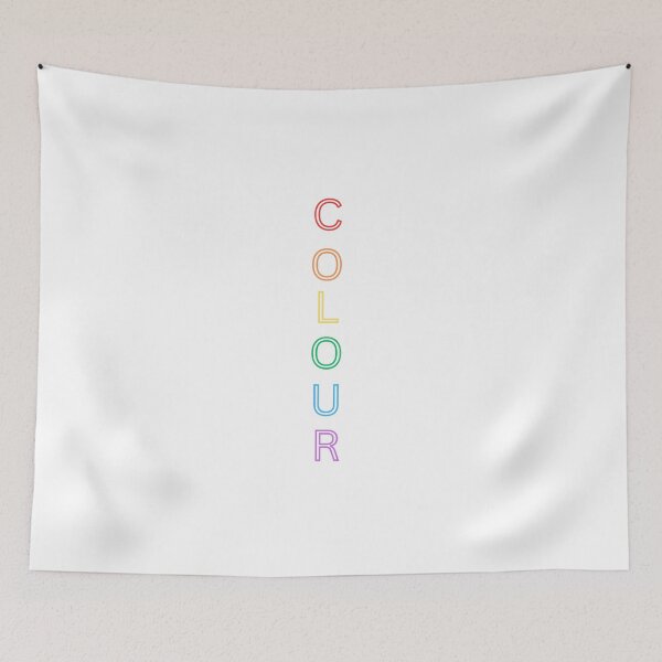 Item preview, Colour words multi coloured  designed and sold by GingaDesigns.