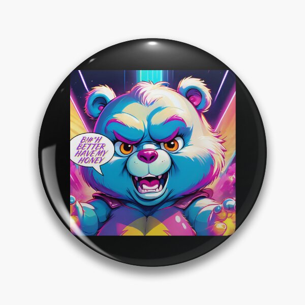 Item preview, Cute Angry Bears "B!#*H Better Have My Honey" designed and sold by NeutrinoJem.
