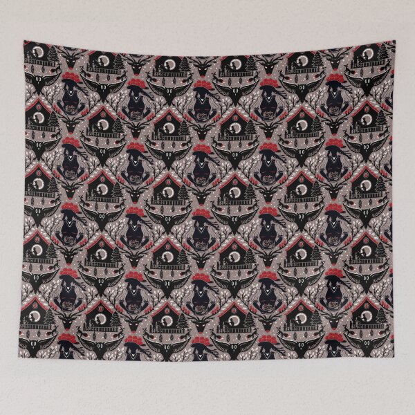 Item preview, Black Forest girl in the forest designed and sold by Andrea Snuggs.