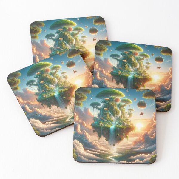 Item preview, Floating Island Fantasy designed and sold by BestArtByArvind.