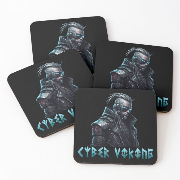 Item preview, Cyber Viking, Techno Ascomanni, Cyberpunk designed and sold by Burn-Ego.
