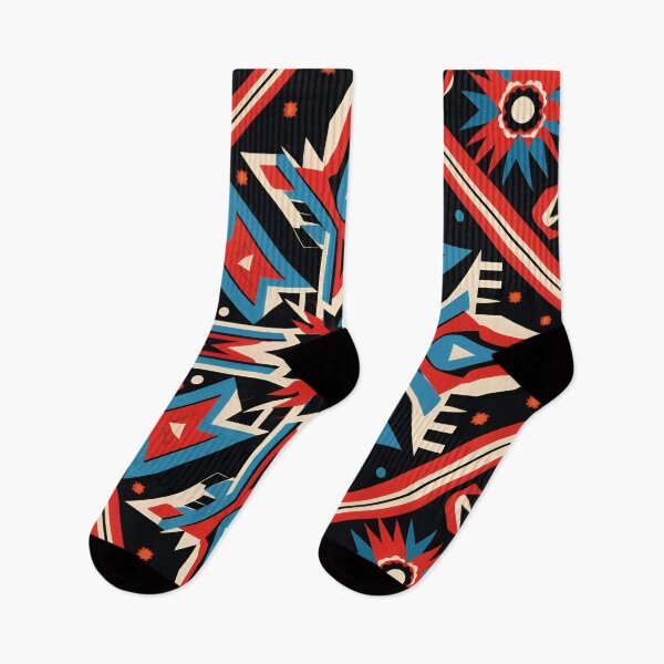 Item preview, colorful Cherokee indian tribal pattern designed and sold by dcrc.
