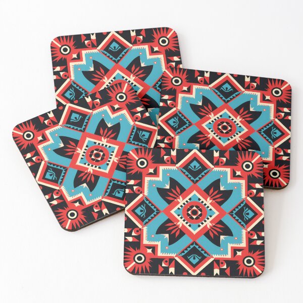 Item preview, colorful Cherokee indian tribal pattern designed and sold by dcrc.