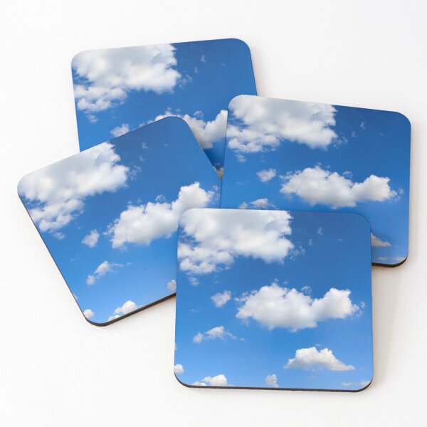 Item preview, Blue sky with fluffy windy white clouds designed and sold by Andrey-Myagkov.