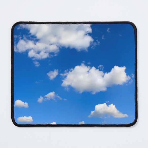 Item preview, Blue sky with fluffy windy white clouds designed and sold by Andrey-Myagkov.