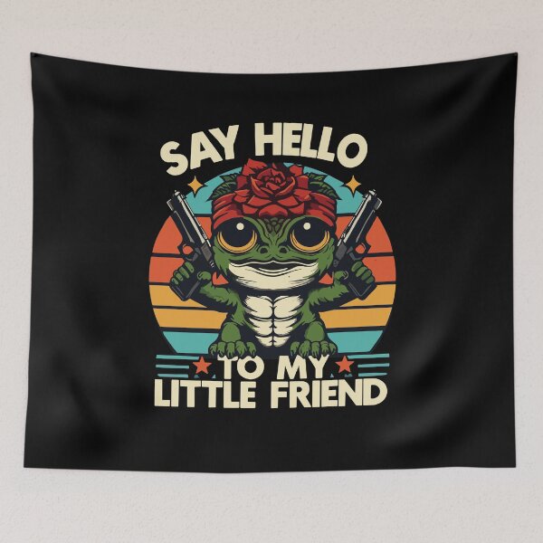 Item preview, Say Hello To My Little Friend designed and sold by Madanart.