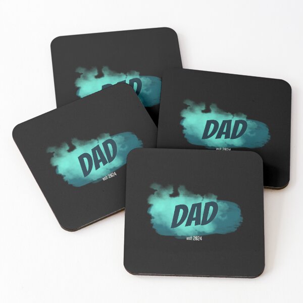 Item preview, New dad gift, daddy established 2024 designed and sold by wittyprinttop.