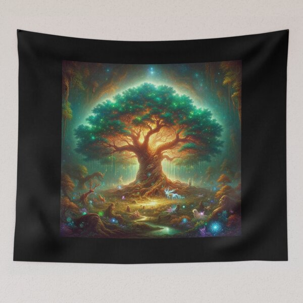 Item preview, Enchanted Tree of Life designed and sold by BestArtByArvind.