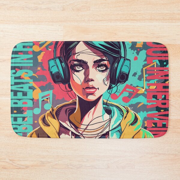 Item preview, Rebel beats in her ears, Punk soul in her veins - Harmony in punk designed and sold by Concept-Hub.