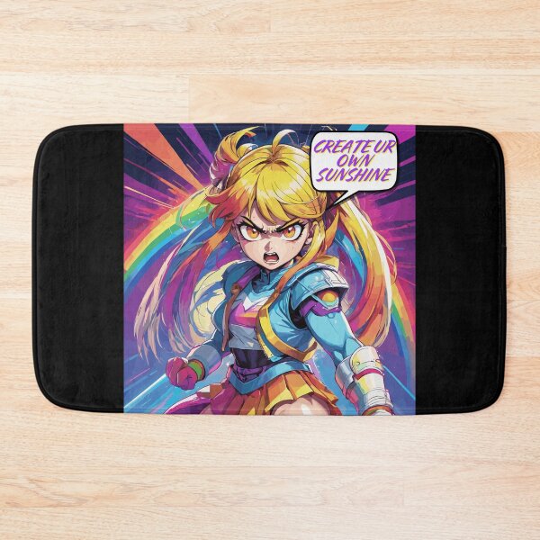 Item preview, Angry Rainbow Cartoon Character “Create UR Own Sunshine”  designed and sold by NeutrinoJem.