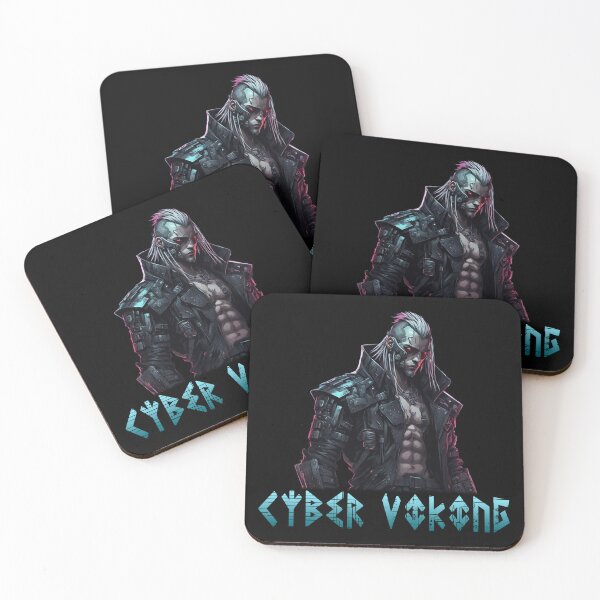 Item preview, Cyber Viking, Techno Northman, Cyberpunk designed and sold by Burn-Ego.