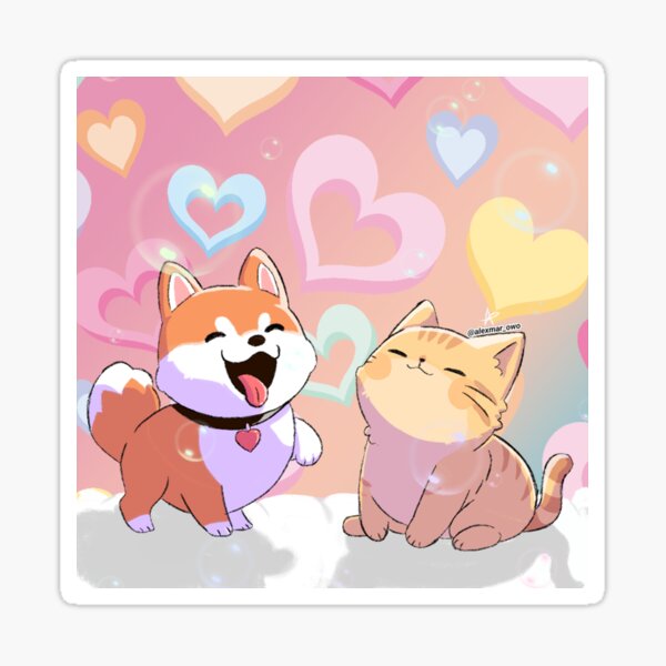 Item preview, Dog and cat designed and sold by Alexmar20.
