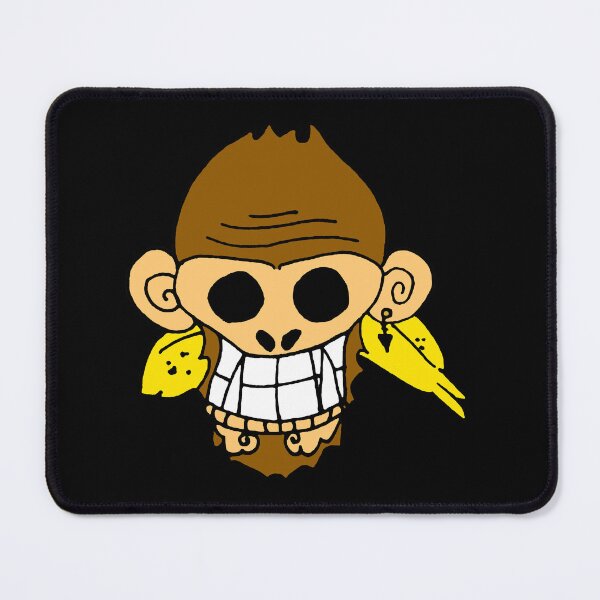 Item preview, ONE PIECE Inspired Jolly Roger Pirate flag but its an ape monkey designed and sold by Michael Stewart.