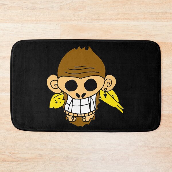 Item preview, ONE PIECE Inspired Jolly Roger Pirate flag but its an ape monkey designed and sold by Michael Stewart.