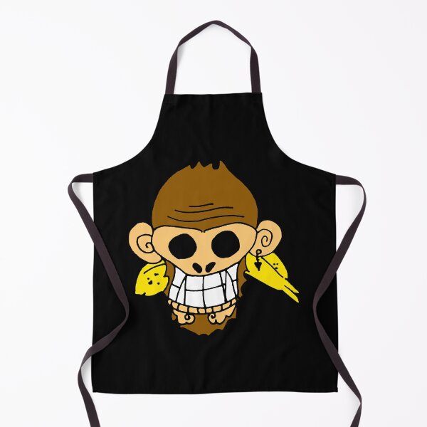 Item preview, ONE PIECE Inspired Jolly Roger Pirate flag but its an ape monkey designed and sold by Michael Stewart.