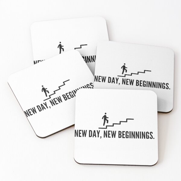 Item preview, New day, new beginnings. designed and sold by Bananobanini.