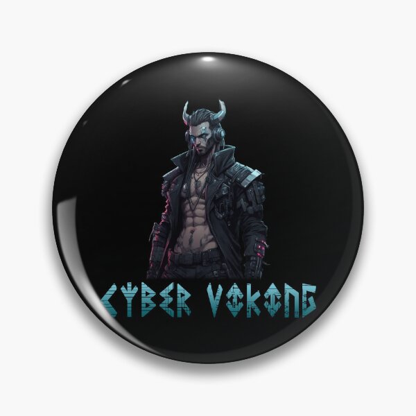 Item preview, Cyber Viking, Digital Pillager, Cyberpunk designed and sold by Burn-Ego.