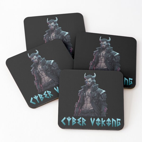 Item preview, Cyber Viking, Digital Pillager, Cyberpunk designed and sold by Burn-Ego.