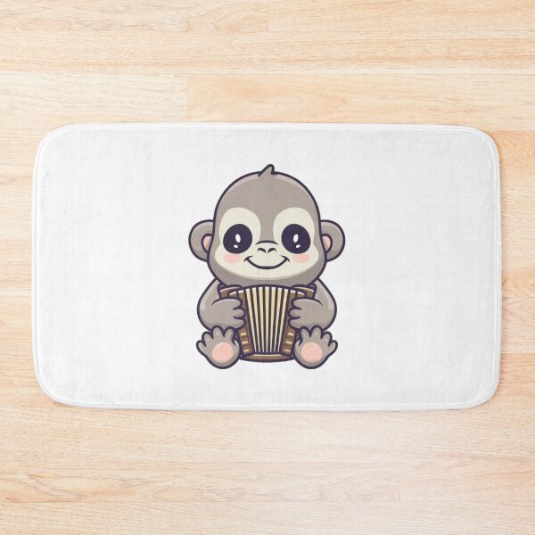 Item preview, vanilla gorilla baby play the accordion designed and sold by bukajart.