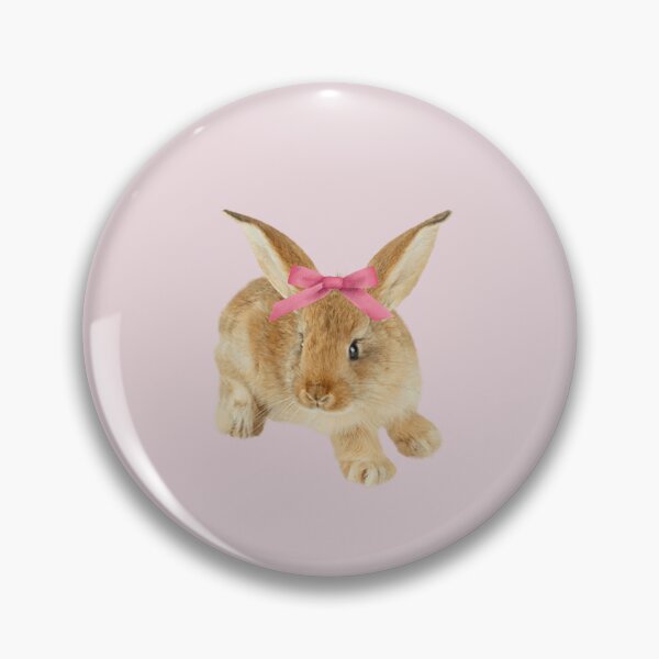 Item preview, bunny with a bow designed and sold by vinniesworld.