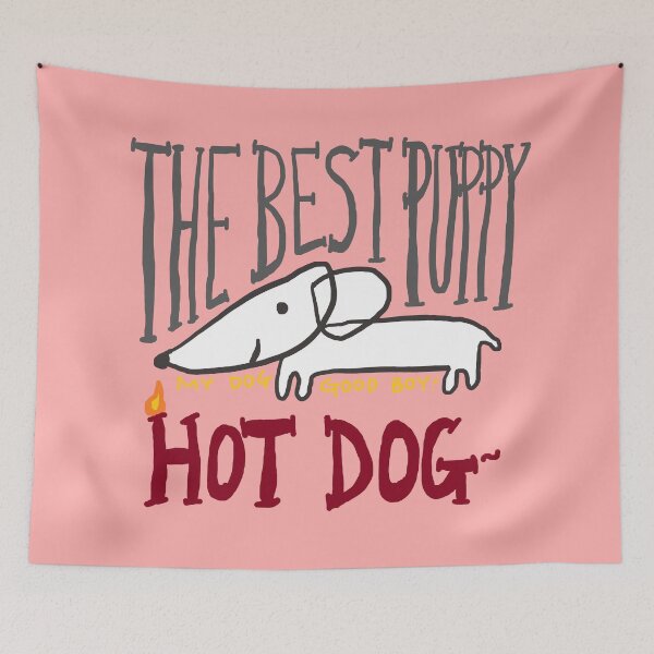 Item preview, hot dog, the best puppy designed and sold by zzzozzo.