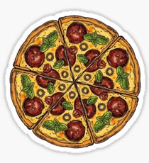 Pepperoni Pizza Sticker