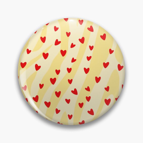 Item preview, Seamless pattern with hearts on a yellow background. for Valentine's Day. designed and sold by APHIDAT-TA.
