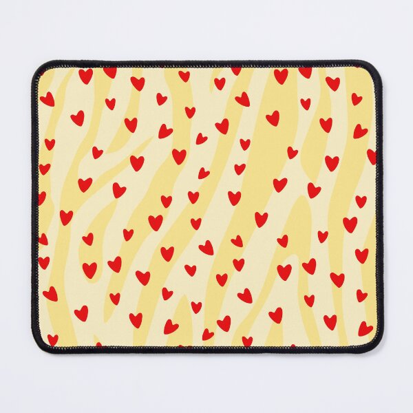 Item preview, Seamless pattern with hearts on a yellow background. for Valentine's Day. designed and sold by APHIDAT-TA.