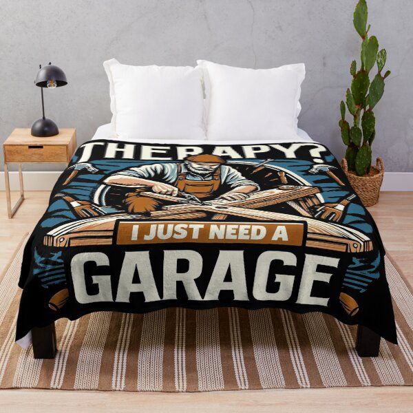 Item preview, Therapy? I Just Need A Garage designed and sold by Esskay Designs.