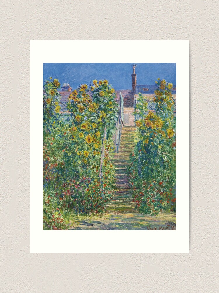 Monet’s online Secret Garden. handmade painting