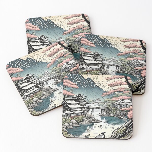 Item preview, Japanese landscape designed and sold by CurtisWestbrook.