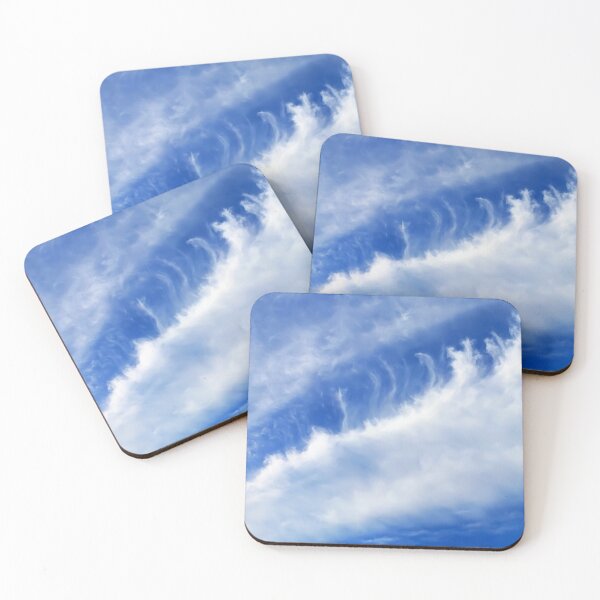 Item preview, Blue windy sky with fluffy white clouds designed and sold by Andrey-Myagkov.