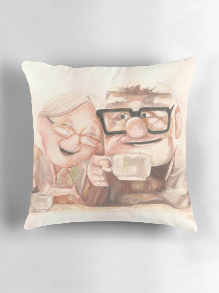 Cheapest Disney Pixar Up Throw Blanket and Pillow. Carl and Ellie