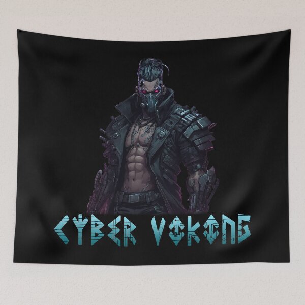 Item preview, Cyber Viking, Digital Beowulf, Cyberpunk designed and sold by Burn-Ego.