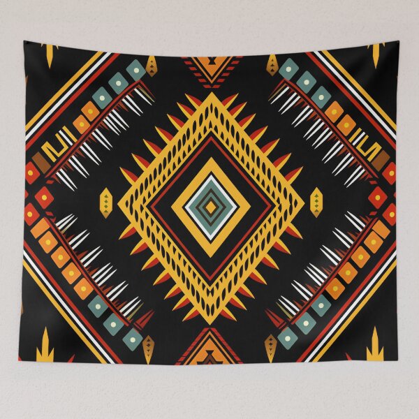 Item preview, colorful Choctaw indian tribal pattern designed and sold by dcrc.